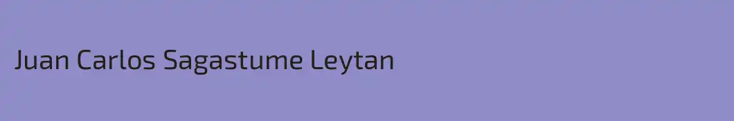 Juan Carlos Sagastume Leytan